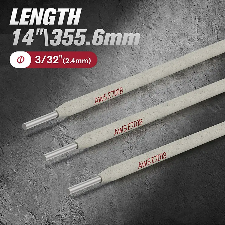 TASKZOOM E7018 Welding Rod 3/32" 10 lb Low Hydrogen Carbon Steel Stick Electrodes, 7018 Welding Rods for Arc Welding, All Position Welding Sticks, Smooth Arc Low Spatter Steel Stick